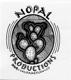 NOPAL PRODUCTIONS DSG CALIFASAZTLAN CIS logo