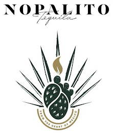 NOPALITO TEQUILA FROM THE HEART OF MEXICO logo