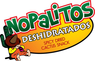 NOPALITOS DESHIDRATADOS SPICY RED CACTUS SNACK logo