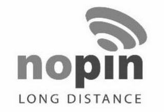 NOPIN LONG DISTANCE logo
