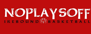 NOPLAYSOFF IREBOUND SR BASKETBALL logo