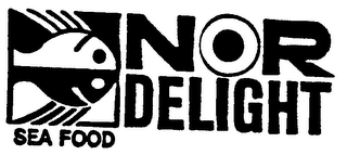 NOR DELIGHT SEA FOOD logo