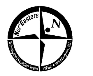 NOR' EASTERS N WILMINGTON PRECISION TEAM WFSC WILMINGTON, MA logo