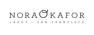 NORA O KAFOR LAGOS . SAN FRANCISCO logo