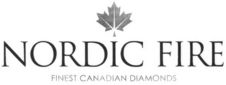 NORDIC FIRE FINEST CANADIAN DIAMONDS logo