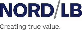 NORD/LB CREATING TRUE VALUE. logo