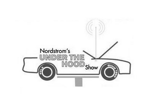 NORDSTROM'S UNDER THE HOOD SHOW, PTLA SINCE 1990 logo