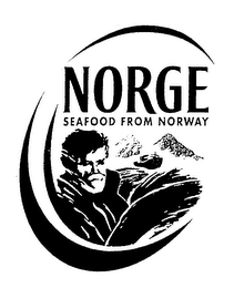 NORGE SEAFOOD FROM NORWAY logo