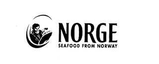NORGE SEAFOOD FROM NORWAY logo