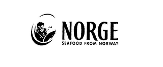 NORGE SEAFOOD FROM NORWAY logo