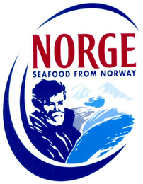 NORGE SEAFOOD FROM NORWAY logo