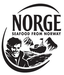 NORGE SEAFOOD FROM NORWAY logo
