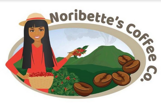 NORIBETTE'S COFFEE CO. logo
