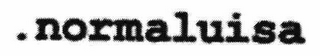 .NORMALUISA logo