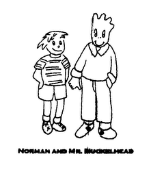 NORMAN AND MR. NUCKLEHEAD logo
