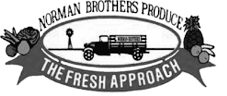 NORMAN BROTHERS PRODUCE THE FRESH APPROACH logo
