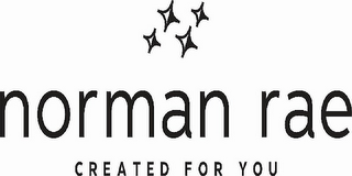 NORMAN RAE CREATED FOR YOU logo