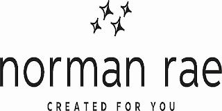 NORMAN RAE CREATED FOR YOU logo