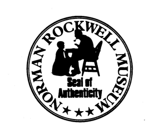 NORMAN ROCKWELL MUSEUM SEAL OF AUTHENTICITY logo