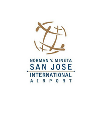 NORMAN Y. MINETA SAN JOSE INTERNATIONAL AIRPORT logo