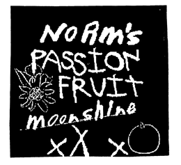 NORM'S PASSION FRUIT MOONSHINE logo