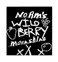 NORM'S WILD BERRY MOONSHINE logo