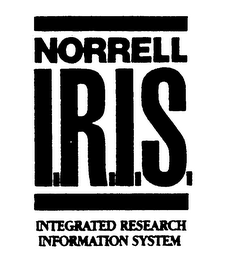 NORRELL I.R.I.S. INTEGRATED RESEARCH INFORMATION SYSTEM logo