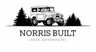 NORRIS BUILT • SEEK ADVENTURE • logo