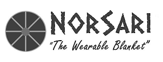 NORSARI "THE WEARABLE BLANKET" logo