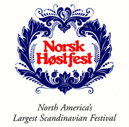 NORSK HØSTFEST NORTH AMERICA'S LARGEST SCANDINAVIAN FESTIVAL logo