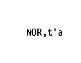 NOR,T'A logo
