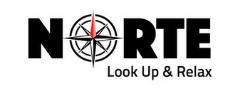 NORTE LOOK UP & RELAX logo
