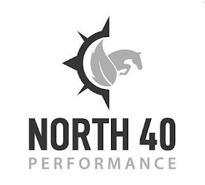 NORTH 40 PERFORMANCE logo