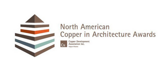 NORTH AMERICAN COPPER IN ARCHITECTURE AWARDS CU COPPER DEVELOPMENT ASSOCIATION INC. COPPER ALLIANCE logo