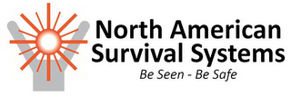 NORTH AMERICAN SURVIVAL SYSTEMS BE SEEN-BE SAFE logo
