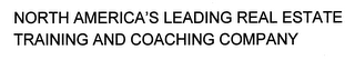 NORTH AMERICA'S LEADING REAL ESTATE TRAINING AND COACHING COMPANY logo