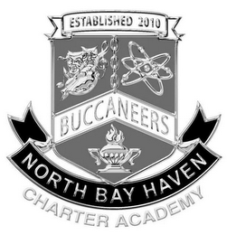 NORTH BAY HAVEN CHARTER ACADEMY BUCCANEERS ESTABLISHED 2010 logo