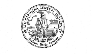 NORTH CAROLINA CENTRAL UNIVERSITY DURHAM, NORTH CAROLINA TRUTH 1910 SERVICE logo