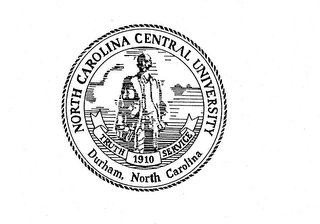 NORTH CAROLINA CENTRAL UNIVERSITY DURHAM, NORTH CAROLINA TRUTH 1910 SERVICE logo