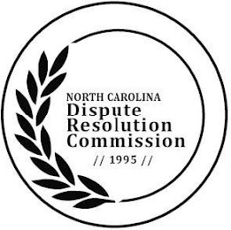 NORTH CAROLINA DISPUTE RESOLUTION COMMISSION 1995 logo