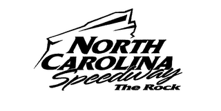 NORTH CAROLINA SPEEDWAY THE ROCK logo