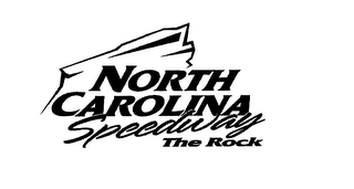 NORTH CAROLINA SPEEDWAY THE ROCK logo