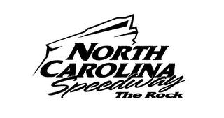 NORTH CAROLINA SPEEDWAY THE ROCK logo
