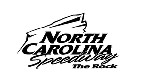 NORTH CAROLINA SPEEDWAY THE ROCK logo