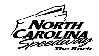 NORTH CAROLINA SPEEDWAY THE ROCK logo