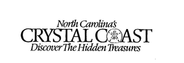 NORTH CAROLINA'S CRYSTAL COAST DISCOVER THE HIDDEN TREASURES logo