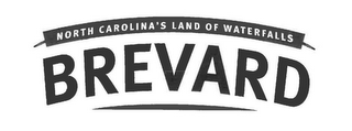 NORTH CAROLINA'S LAND OF WATERFALLS BREVARD logo