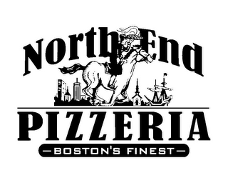 NORTH END PIZZERIA BOSTON'S FINEST logo