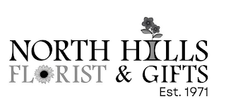 NORTH HILLS FLORIST & GIFTS EST. 1971 logo