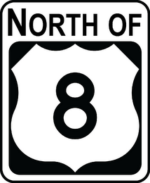 NORTH OF 8 logo